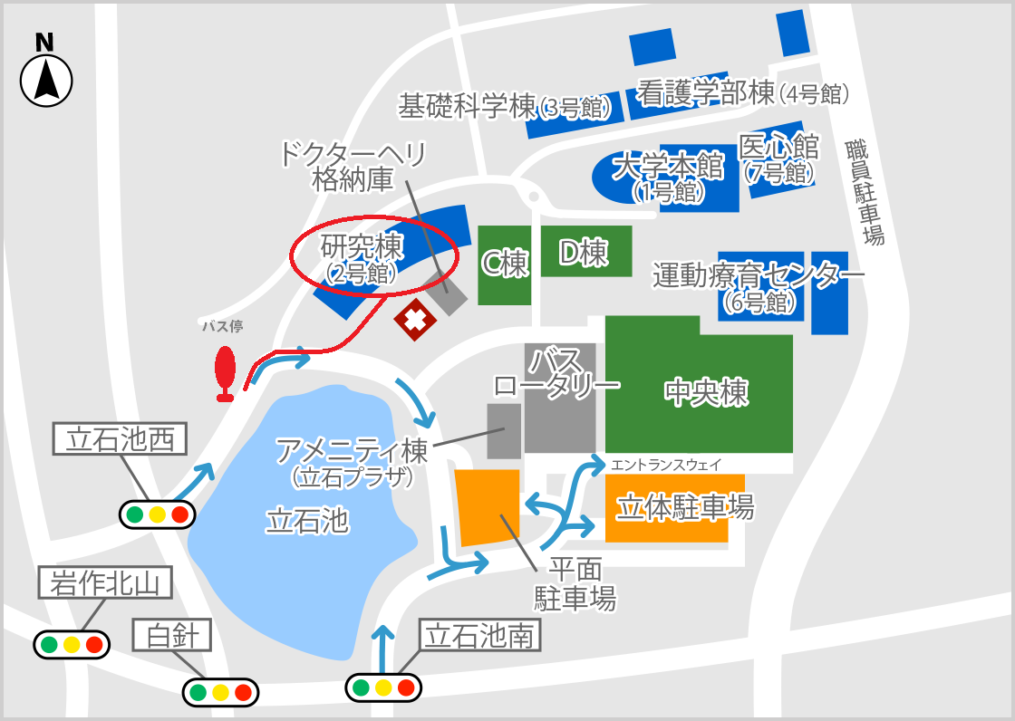 近隣図バス停アリ