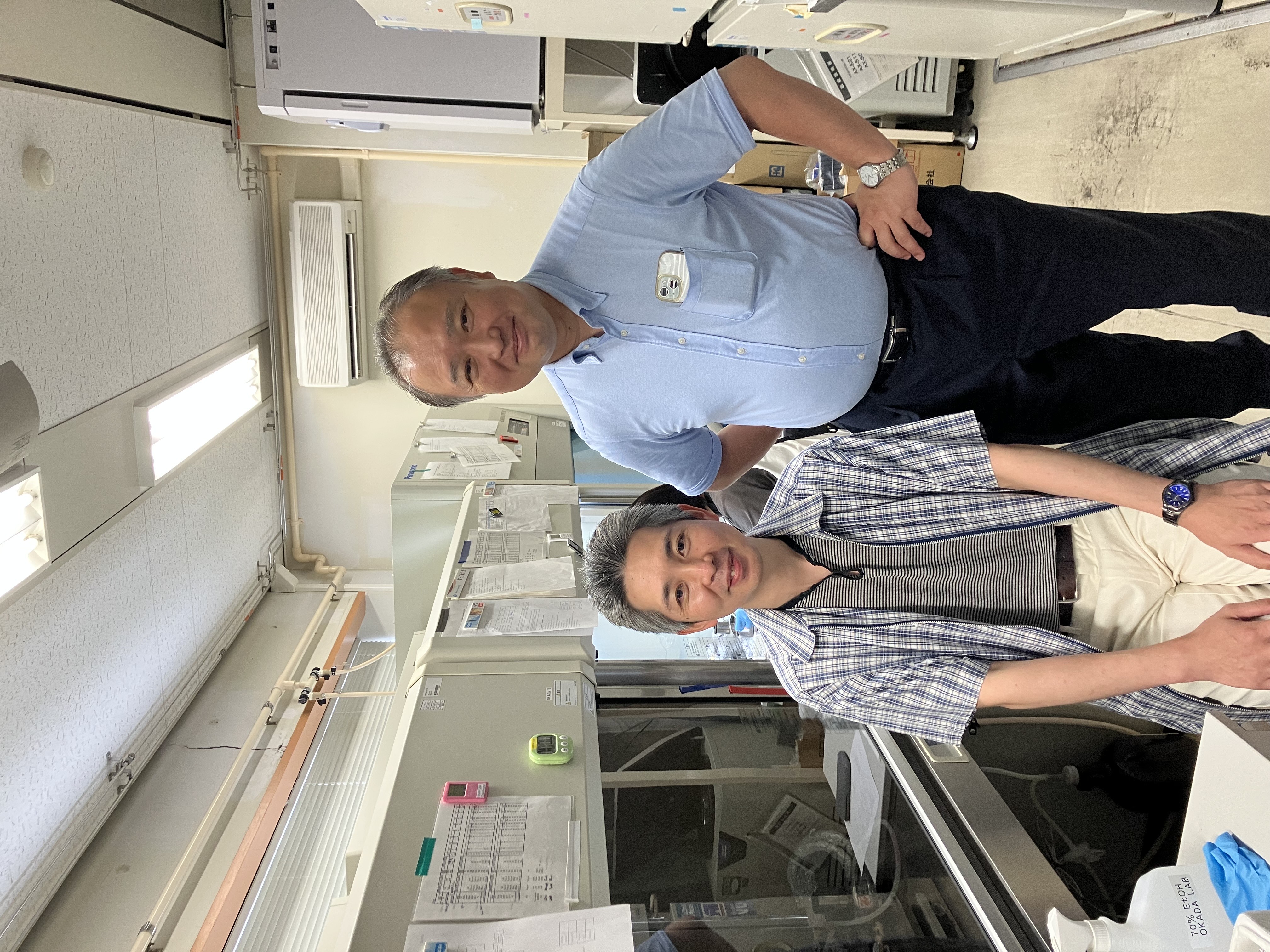 榊原先生と岡田先生